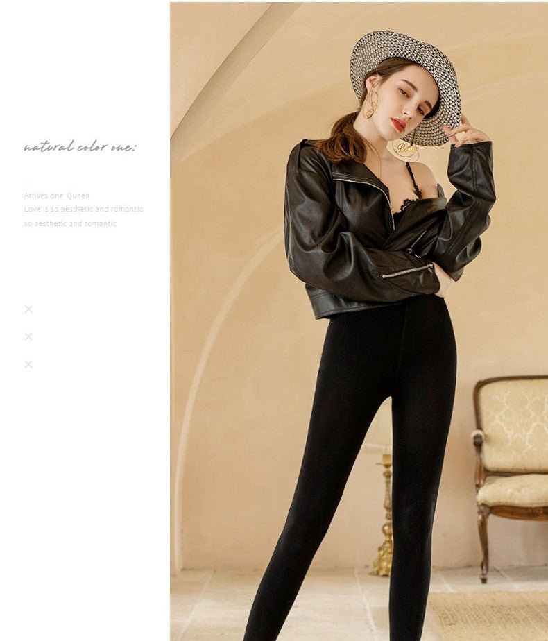 Winter Leggings sp collection For Women Warm Leggins Solid Color Velvet Leggins High Waist Leggings Stretchy